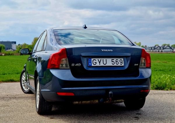 Volvo S40 cena 23900 przebieg: 279076, rok produkcji 2008 z Nekla małe 277